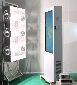 户外广告机整机太阳辐射测试介绍