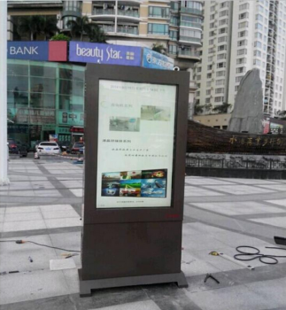 户外液晶广告机没有声音怎么办?