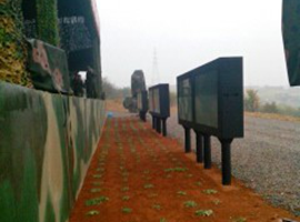 河南部队训练基地户外显示屏项目