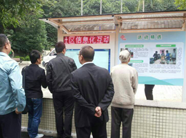 广东江门小区户外液晶触摸一体机查询项目