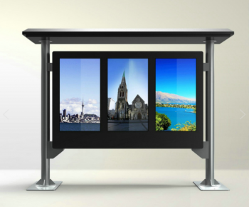 户外广告机选择触摸功能有好处有哪些?